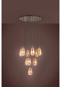 Eglo 39509 - Csillár zsinóron SIRACUSA 10xE27/60W/230V