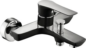 Kádtöltő Csaptelep Fali Fekete Króm Raila