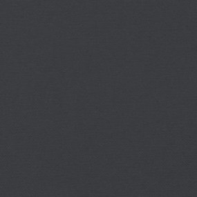 2 db fekete oxford szövet kerti padpárna 180 x 50 x 7 cm