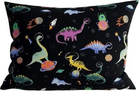 Gyermek mikroszálas ágynemű szett DINO SPACE színes + Párnahuzat 50 x 70 cm INGYEN