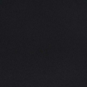Függönyök függönyökkel 2 pcs Fekete 260x140cm Poliészter
