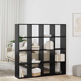 Könyvespolc Musta tammi 137.5 x 29 x 137.5 cm Faanyag