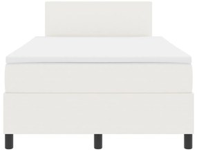 Box Spring Ágy matraccal és LED világítással 120x200 cm Bársonyos Szövet