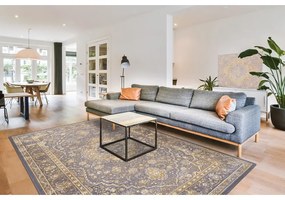 Szürke-bézs gyapjú szőnyeg 200x300 cm Zana – Agnella