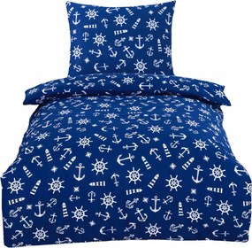Pamut ágyneműgarnitúra 140x200 cm Sea