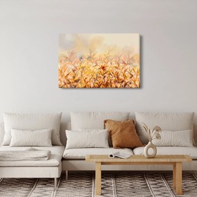 Kép - levelek az ősz színében, olajfestmény (90x60 cm)