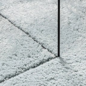 HUARTE kék rövid szálú puha és mosható szőnyeg 80 x 200 cm