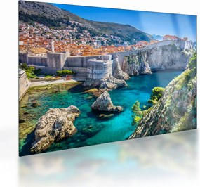 Üveg kép - Dubrovnik (70x50 cm)