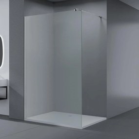 Walk-in zuhanyfal 140, 190cm, 8mm