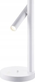 Fehér egyenes asztali lámpa Yabu 2032 Antigo