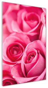 Egyedi üvegkép Rózsaszín rózsa osv-62775454