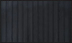 vidaXL négyszögletű fekete bambusz szőnyeg 60 x 100 cm