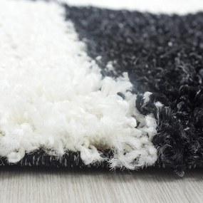 Fekete-fehér szőnyeg 80x150 cm Life – Ayyildiz Carpets