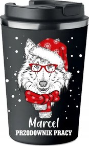 Névre Szóló thermo bögre karácsonyi ajándék KT_770