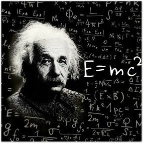 Fotótapéta flizelina 208x208 Albert Einstein E=MC2