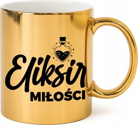 Arany Bögre Ajándék Párnak Évforduló Neki Szerelem Elixír