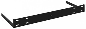 4 db magasfényű szürke MDF lebegő fali polc 90 x 23,5 x 3,8 cm
