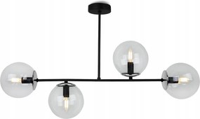 Mennyezeti Lámpa Lógó Csillár Üveg Gömbök Loft Színtelen Modern