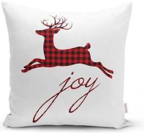 Tartan 4 db karácsonyi párnahuzat és asztali futó szett - Minimalist Cushion Covers
