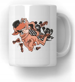 Bögre Kutya Sakkozó Ajándék Kutya Fantázia Kutya Ajándék