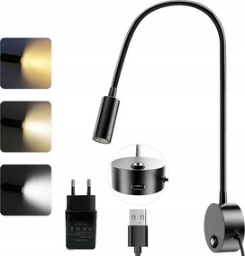 Fali Olvasólámpa Led Fali Lámpa Ágy Fali Lámpa Liba Nyak