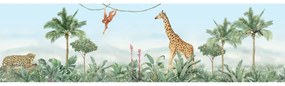 Jungle öntapadó bordűr, 500 x 9,7 cm