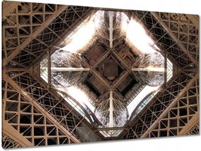 Festmények 120x80 Eiffel-torony alulról