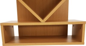 könyvespolc, tölgy , VEVEY