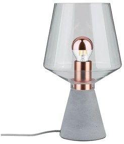 Paulmann 79665 Neordic Yorik asztali lámpa, szürke, E27 foglalat, IP20