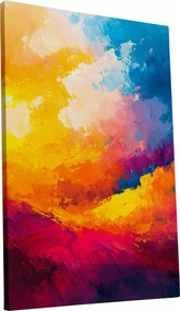 Vászonkép Színes Absztrakt Világos otthon nappali 60x90