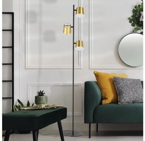 Eglo 39987 - LED Állólámpa ALTAMIRA 3xGU10/4,6W/230V 3000K arany