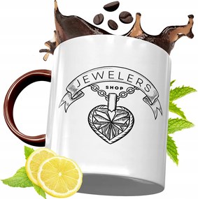 Bordó Bögre Ékszerésznek Születésnapi Ajándék fényképes nyomtatással