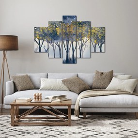 Kép egy szarvasról az erdőben (150x105 cm)