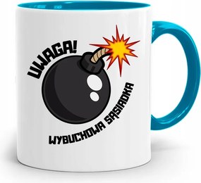 Szomszédnak Kék Ajándék Bögre fényképes nyomtatással