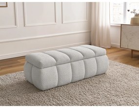 Világosszürke buklé pad – Bobochic Paris