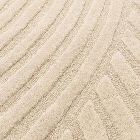 Bézs gyapjú szőnyeg 160x230 cm Hague – Asiatic Carpets