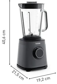 Tefal - Asztali turmixgép 2 l PERFECTMIX+ 1200W/230V fekete