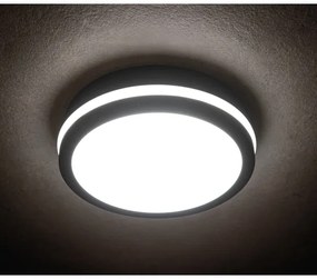 Kanlux 33341 – LED Kültéri mennyezeti lámpa BENO LED/24W/230V 4000K Antracit IP54