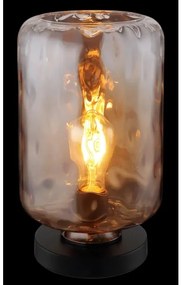 Globo 16046TA - Asztali lámpa DARINA 1xE27/60W/230V barna