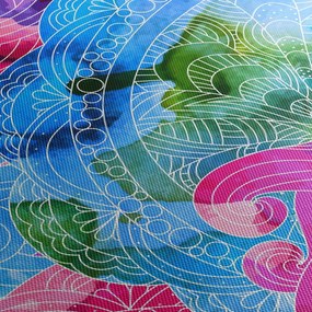 Kép - Színes hullámok (90x60 cm)