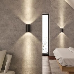 RED - Design Rendl - R12593 - LED Fali lámpa DAFFY LED/6W/230V fekete