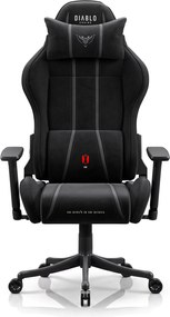Szövet gamer szék fekete Diablo X-One 2.0 Burned Black Small