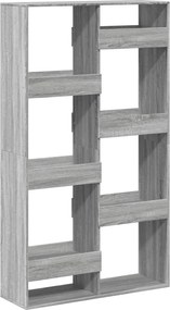 vidaXL szürke sonoma színű szerelt fa könyvespolc 100 x 33 x 175 cm