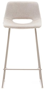 Bézs bárszék (ülésmagasság 65 cm) Zahara – Kave Home