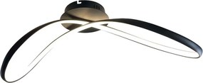 MILAGRO ML1574 Modern LED Mennyezeti Lámpa Fekete LED IP20