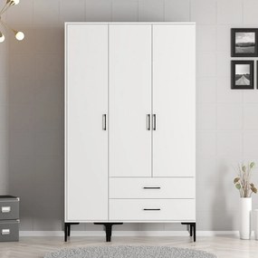 Ruhásszekrény Kiara ST (fehér). 1088348