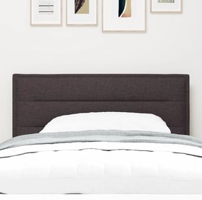 Fejtámla Vonalak Design Sötétbarna 100 cm Szövet