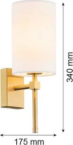 Argon ABRUZZO 8034 Fali lámpa 1x7W/E14 IP20