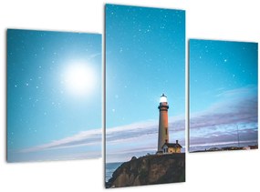 A világítótorony képe (90x60 cm)