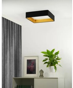 Brilagi - LED mennyezeti lámpatest VELVET SQUARE LED/24W/230V fekete